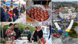 Kiermasz Wielkanocny na Rynku w Tuchowie. Były stragany z ciastami, pisankami, ozdobami świątecznymi. Wydarzeniu towarzyszył konkurs palm 