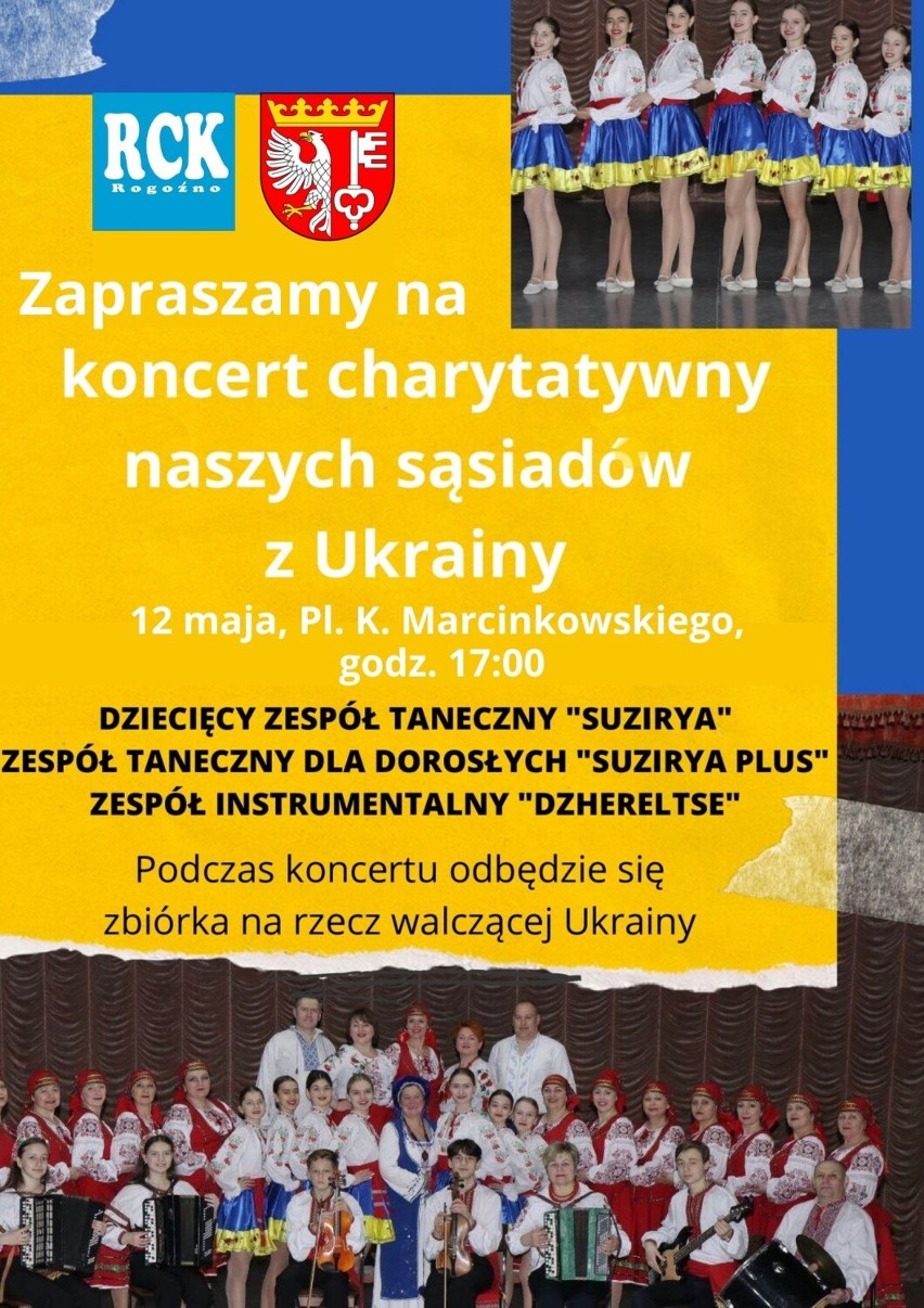 Koncert charytatywny- Folklor Sąsiadów. Zbiórka na rzecz walczącej Ukrainy 