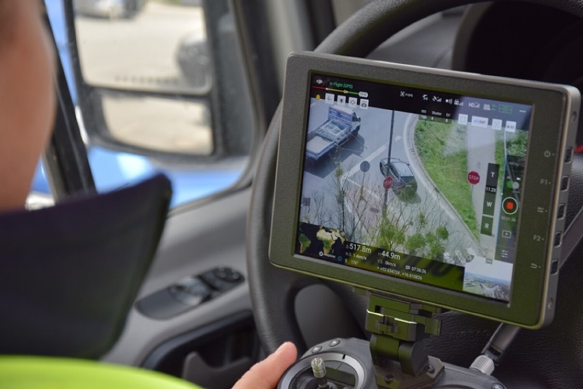 Policyjny dron w użyciu. Policja z Obornik przeprowadziła działania z najnowszą technologią