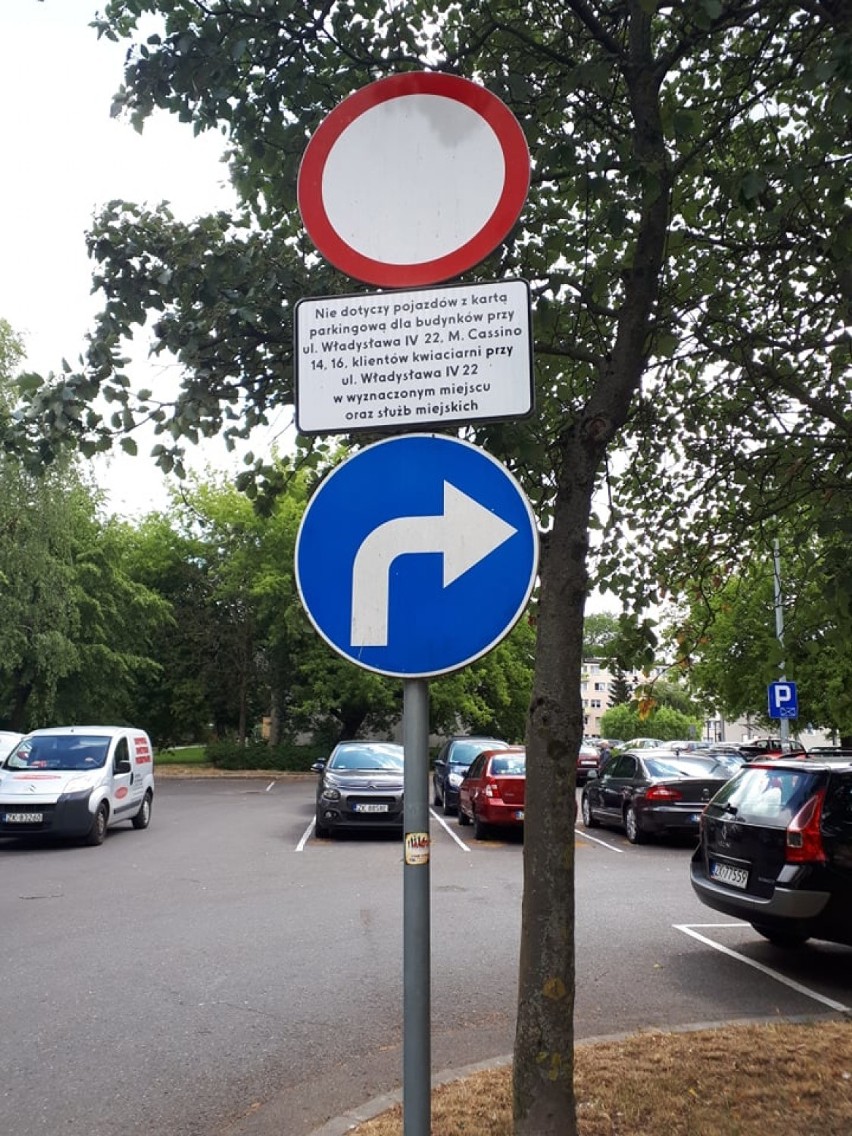 Słuszny mandat na parkowaniu przy ul.Władysława IV? Sprawdziliśmy