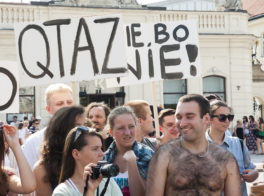 Huehuehue: Antyprotest w Warszawie - 29.06.2013