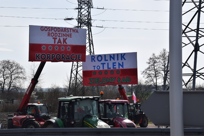 Protest rolników w Brzegu - fotorelacja 20.03.2024r.