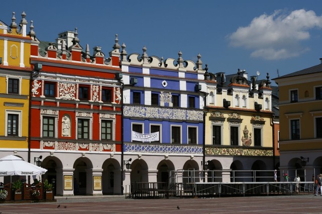 Rynek Wielki w Zamościu najpiękniejszy w Polsce