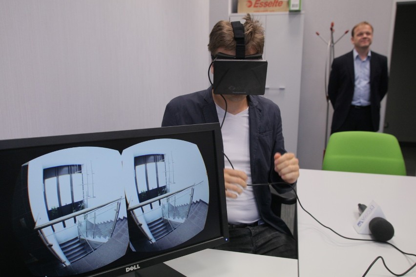 Wirtualna terapia 3D leczenia fobii w Technoparku w Łodzi