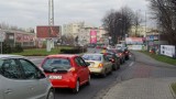 Katowice: Koszmarne korki i pełne parkingi - to efekt wyprzedaży