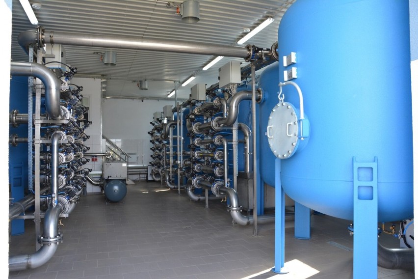 Stacja uzdatniania wody w Pępowie już po modernizacji