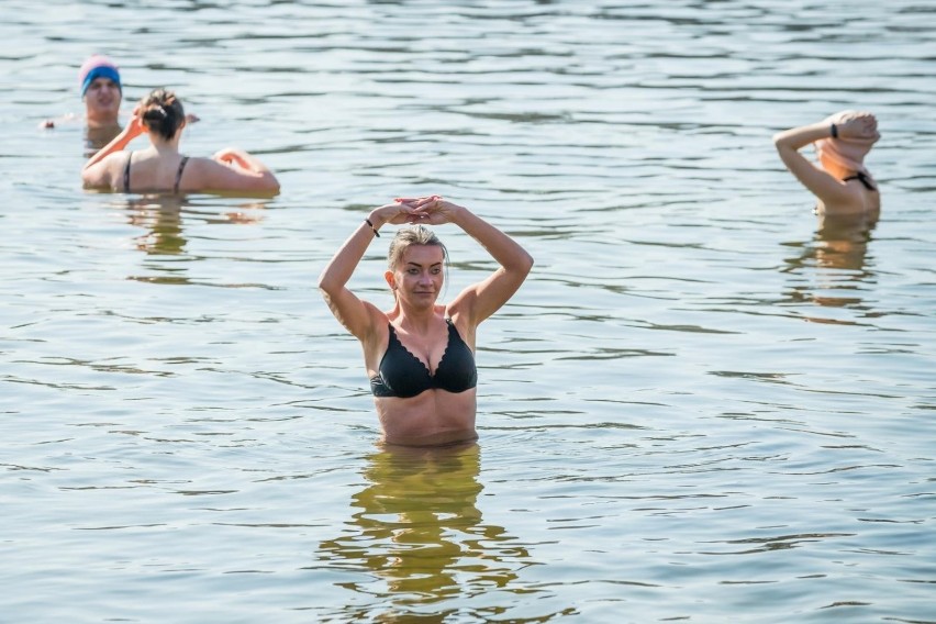 Tradycyjnie w niedzielne południe morsy z Bydgoszczy i...