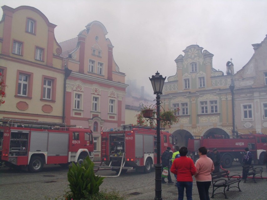 Pożar w Lądku-Zdroju (GALERIA)