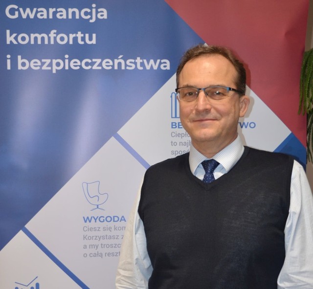 Tomasz Szczerbowski, nowy prezes MPEC w Przemyślu.