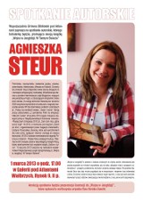 Wałbrzych: 1 marca spotkanie autorskie z Agnieszką Steur