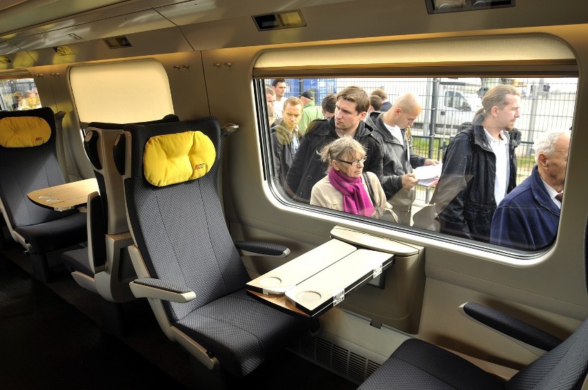 Pociąg Pendolino w Gdańsku [ZDJĘCIA, WIDEO]