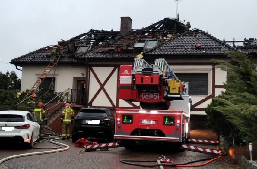 Rybnik-Gotartowice: W pożarze domu zginęła 41-letnia kobieta