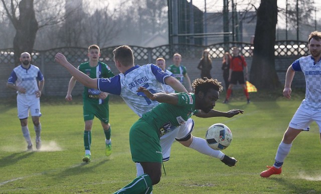 Mecz ćwierćfinałowy Okręgowego Pucharu Polski GKS Rychtal - KKS Włókniarz 1925 Kalisz 0:4