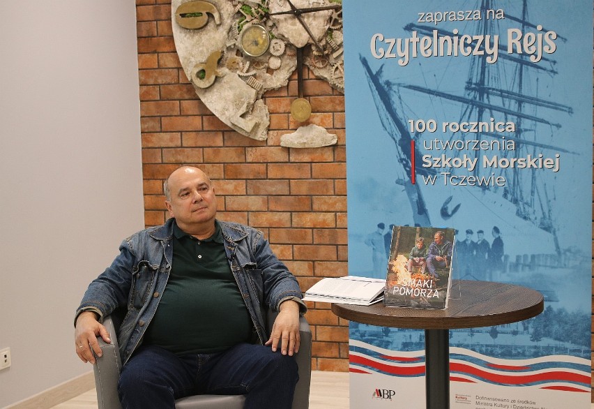 O „Smakach Pomorza” z Jarosławem Mykowskim - spotkanie autorskie w Tczewie