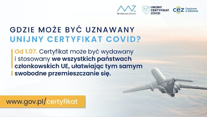 Zaszczepiłeś się? Możesz już pobrać certyfikat covid 