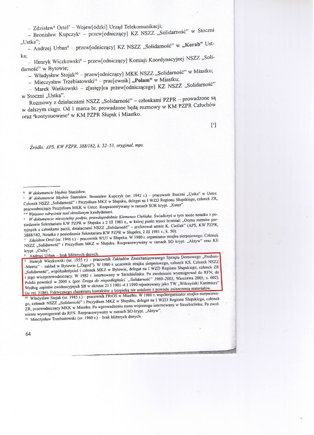Fragment książki dr hab. Igora Hałagidy, który dotyczy Henryka Wiczkowskiego