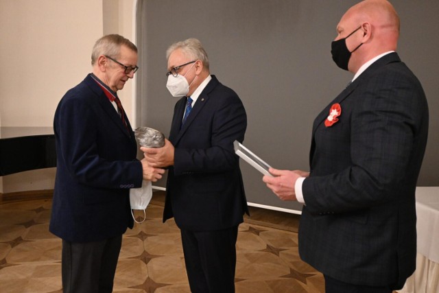 Srebrne Skrzydło trafiło do Mariana Sasa. Burmistrz Tarnowskich Gór przyznał także nagrody w dziedzinie kultury