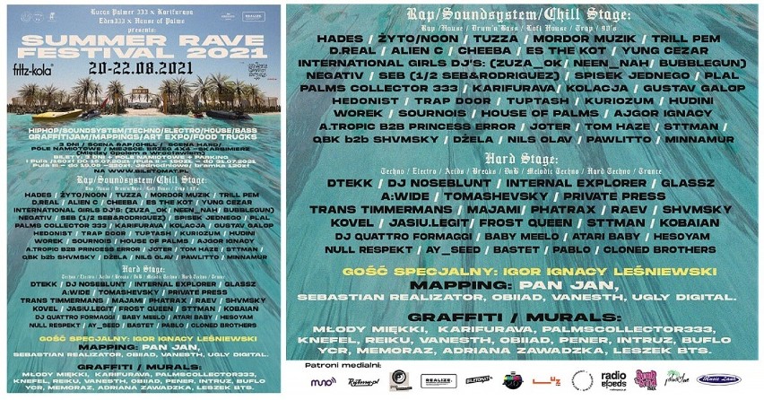 Summer Rave Festiwal już 20 sierpnia.