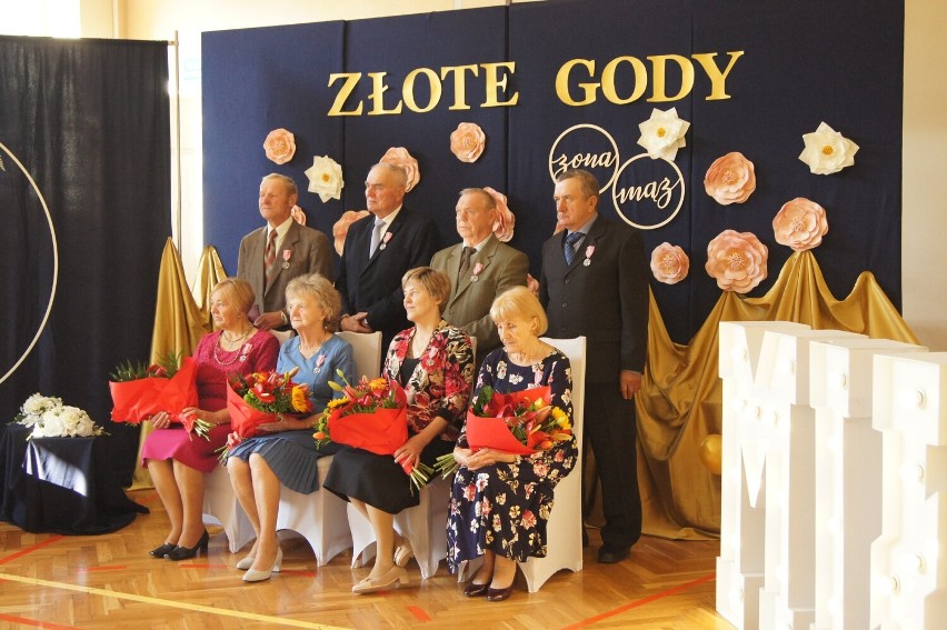 Gmina Kamień. Te pary obchodziły jubileusz 50-lecia pożycia małżeńskiego. Zobacz zdjecia