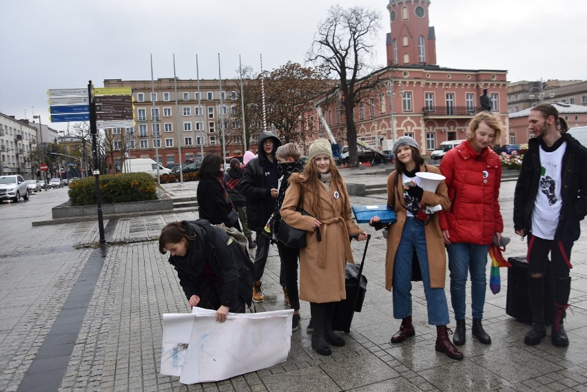 Młodzieżowy Strajk Klimatyczny w Częstochowie ZDJĘCIA