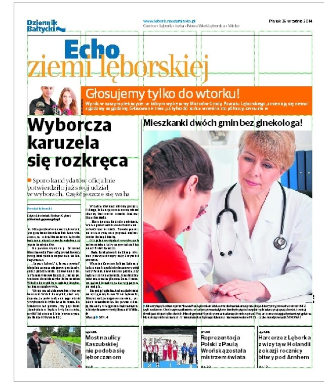 Echo Ziemi Lęborskiej od piątku w sprzedaży! Sprawdź, o czym piszemy