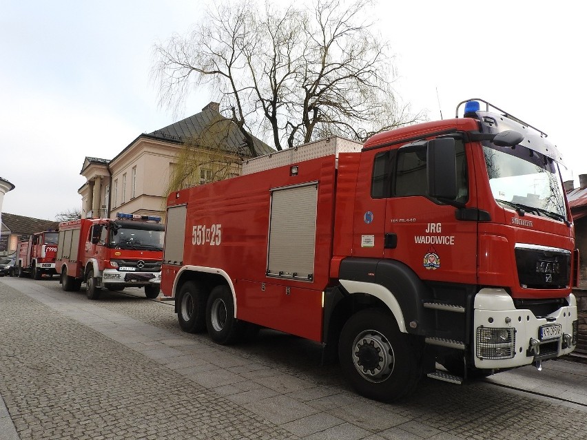 Wadowice. Strażacy ćwiczą przed Światowymi Dniami Młodzieży [ZDJĘCIA]