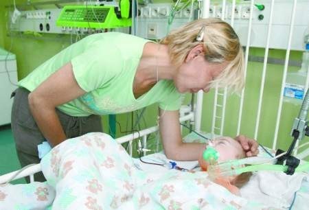 Fot. Mikołaj Suchan Alessa Katzanov wierzy, że jej synek szybko wróci do zdrowia.