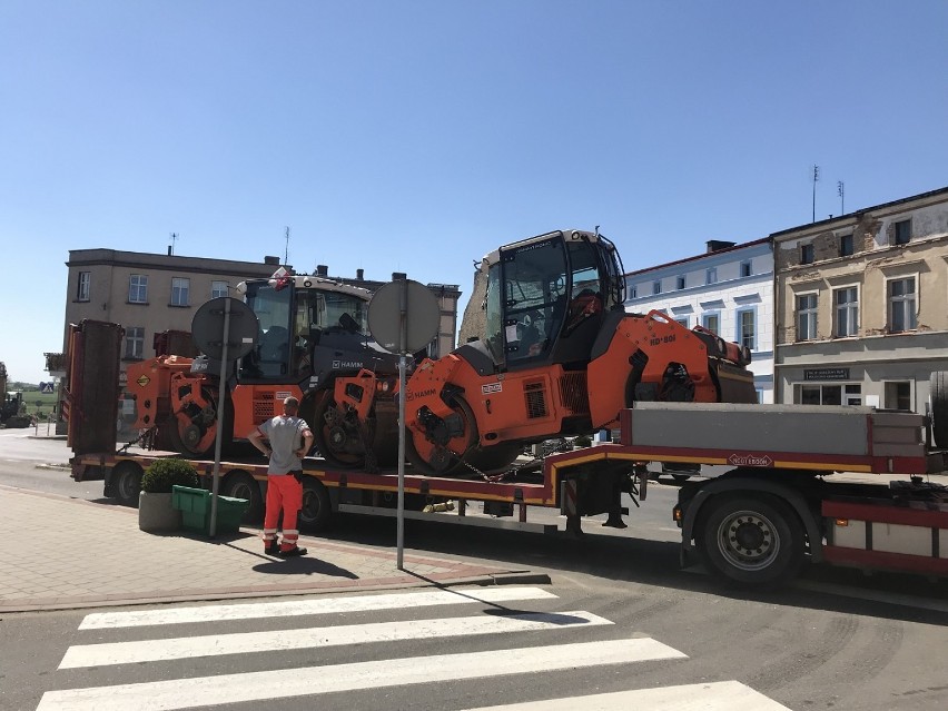 W Krzywiniu trwa budowa sieci kanalizacyjnej