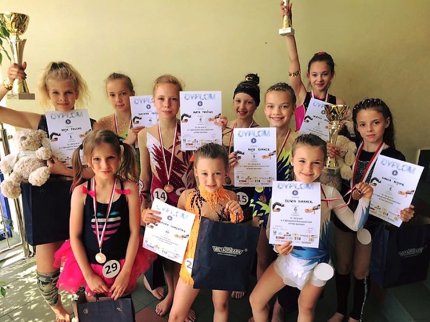 Złotowska szkoła tańca TOP TOYS wróciła z zawodów z garścią medali