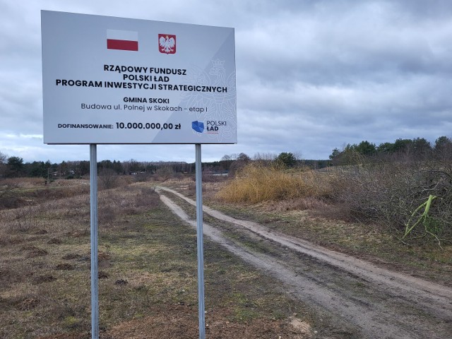 W Skokach rozpoczęła się budowa tak zwanej małej obwodnicy