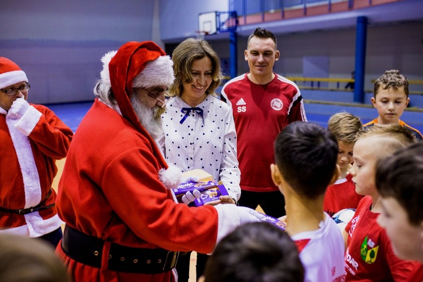Czekoladowy Mikołaj odnalazł Mistrzynię Polski i dał jej prezenty