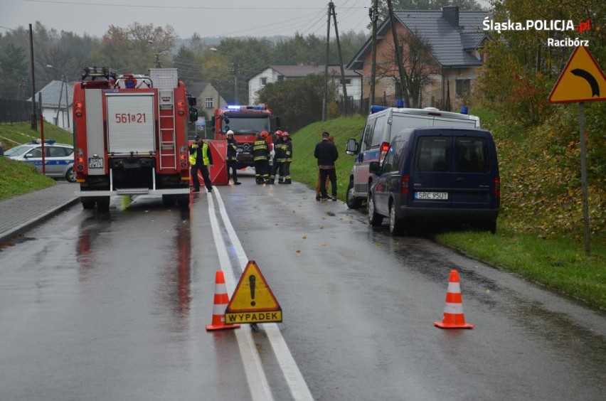 Śmiertelny wypadek w Nędzy. Nie żyje rowerzystka