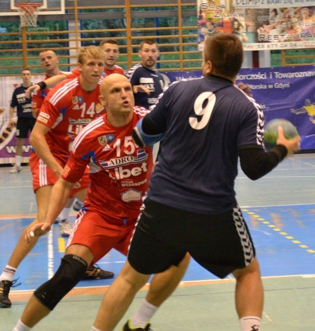Tytani Wejherowo z Gwardią Koszalin zagrali w hali sportowej SP nr 6 w Wejherowie