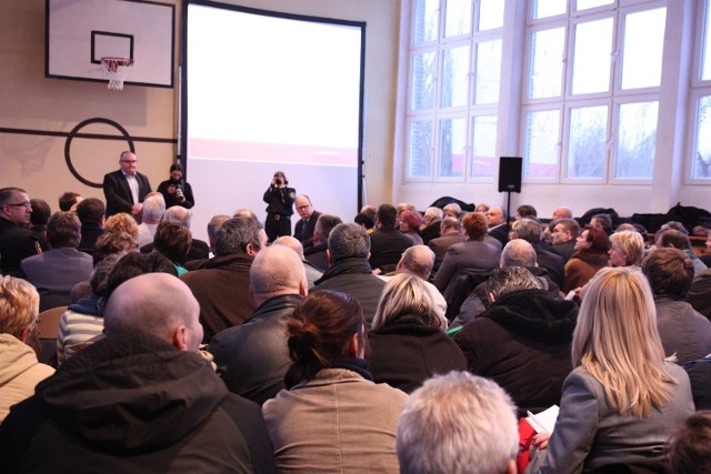 Spotkanie prezydenta Adamowicza z mieszkańcami osiedla Rudniki