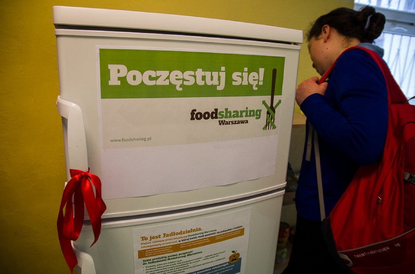 Foodsharing w Warszawie. Jadłodzielnia stanęła na Wydziale...