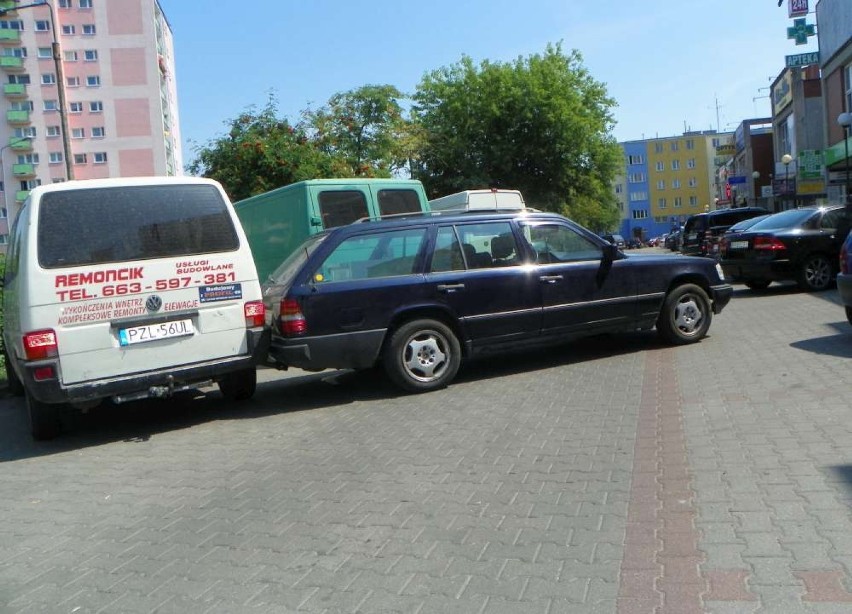 Parking przy al. Wojska Polskiego w Pile