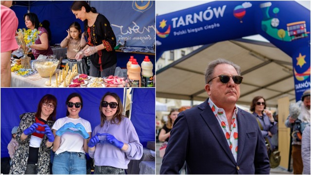 Na tarnowskim Rynku można skosztować potraw przygotowanych przez mieszkanki Ukrainy