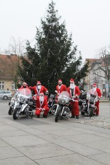 Mikołaje na motorach  w Wolsztynie[ZDJĘCIA]