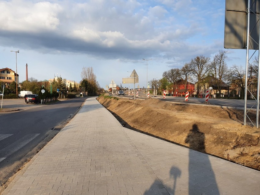 Nowe rondo na Wolińskiej i ulica Szybowników, gotowe i czekające na otwarcie