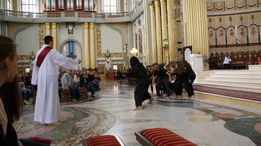 Gimnazjaliści w Licheniu 2016