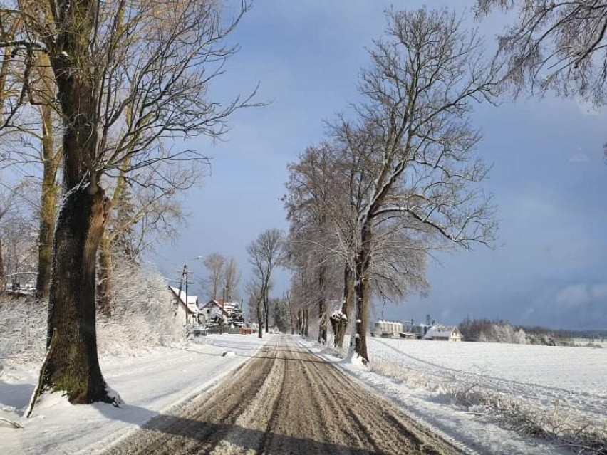 Powiat sztumski. Mieszkańcy skarżą się na nieodśnieżone i śliskie drogi