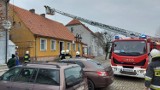 Pożar w budynku w centrum Skoków. Na miejsce wezwano straż pożarną