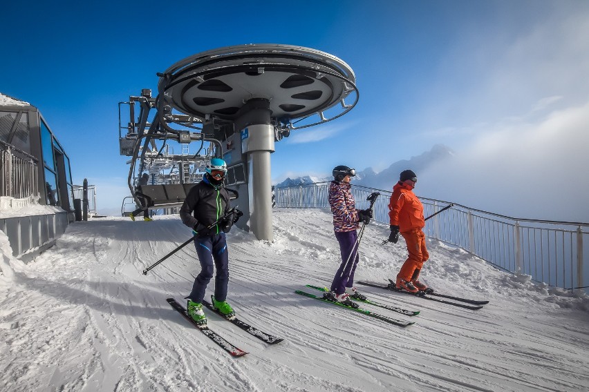 Pierwsze zdjęcia narciarzy z Kasprowego Wierchu [GALERIA]