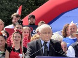 Prezes PiS Jarosław Kaczyński na Pikniku Rodzinnym w Połajewie: Dzieci są największym prezentem, jaki można zrobić Polsce!