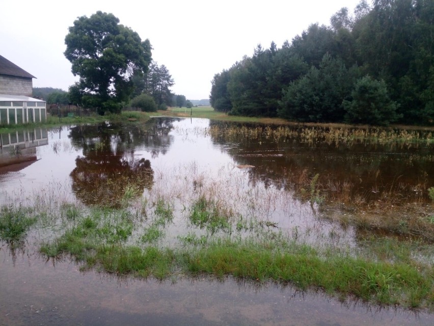 W poniedziałek pływała gm. Konopnica, we wtorek Wieluń. Dziś mają być kolejne burze