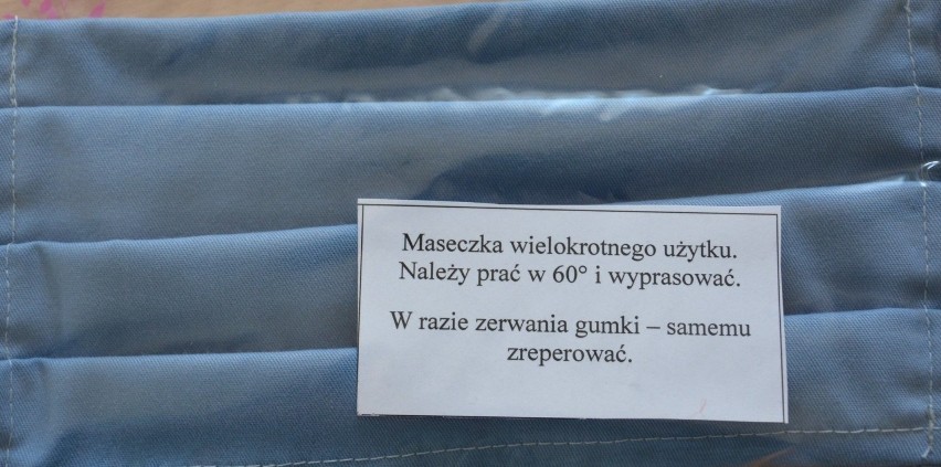 Każdy mieszkaniec gminy Sulechów może skorzystać z maseczek...