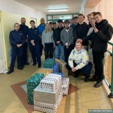 Uczniowie kieleckiego „Słowaka” wspólnie z policjantami wsparli Szlachetną Paczkę