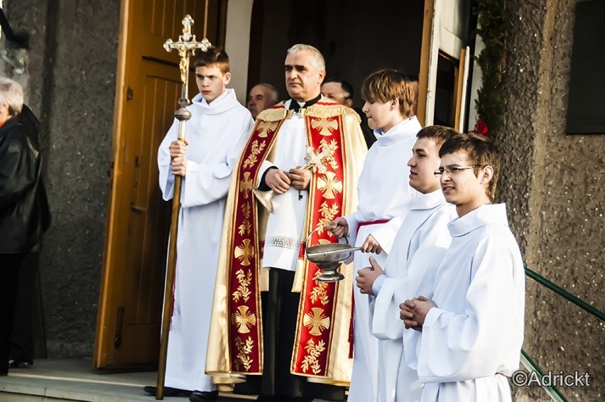 Wizytacja kanoniczna biskupa Jana Zająca w Woli Batorskiej [zdjęcia]