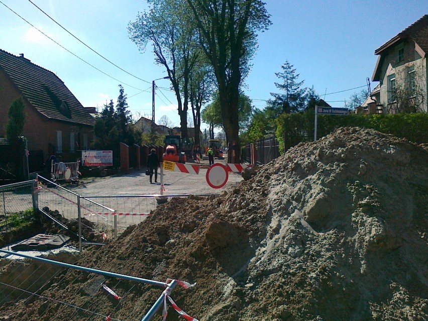 Monitoring ulicy Kasztanowej w Inowrocławiu 