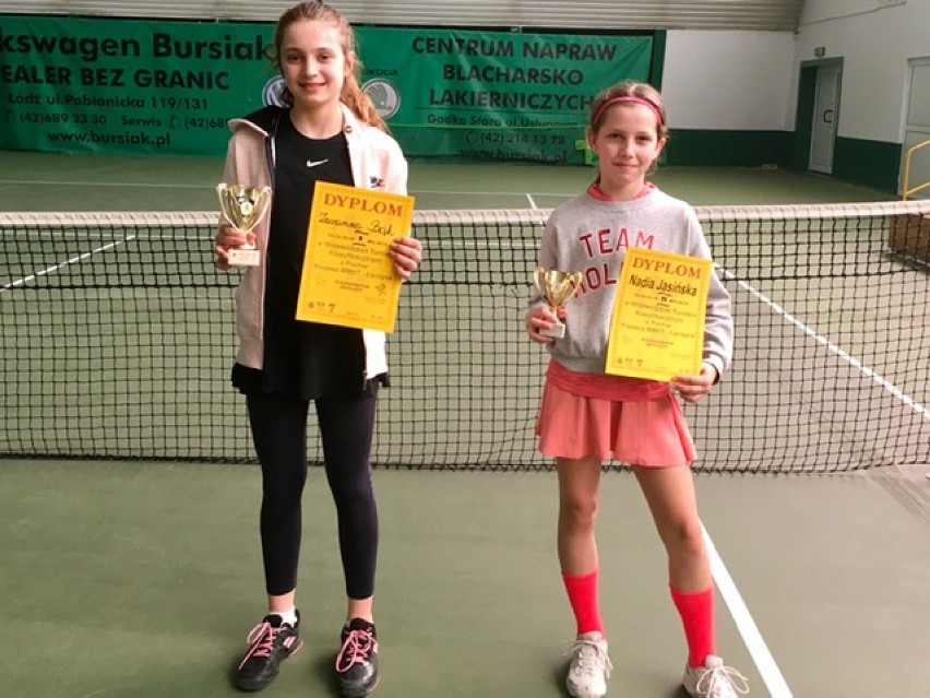 MMKT Łęczyca: Młode tenisistki na Ogólnopolskim Turnieju Klasyfikacyjnym w Pabianicach